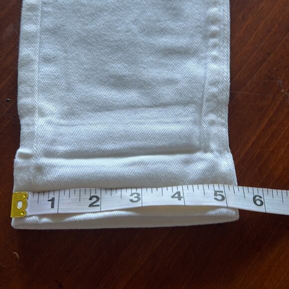 Vanilla Star Juniors Size 5 Gold Yellow White Ombré Distressed Skinny Jeans NWT - Picture 9 of 12